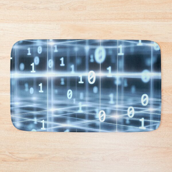 Item preview, Futuristic Glowing Grid Pattern (image size 7840x11680) designed and sold by Digital-Davinci.