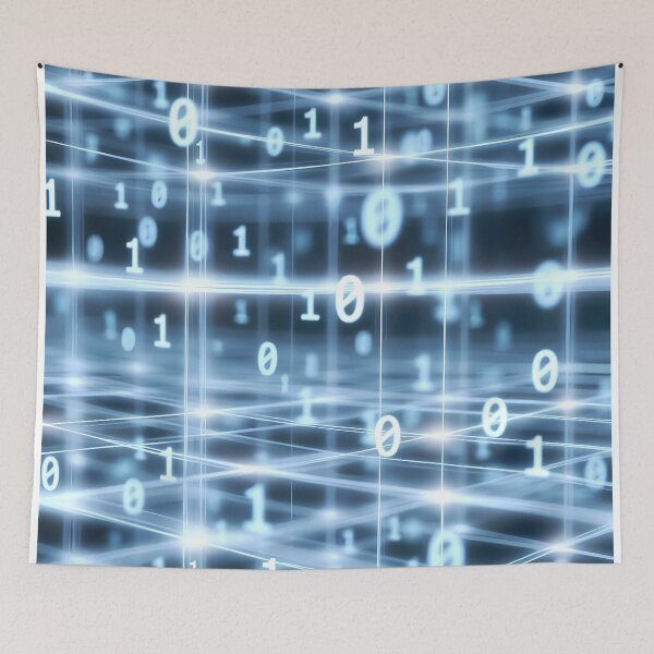 Item preview, Futuristic Glowing Grid Pattern (image size 7840x11680) designed and sold by Digital-Davinci.