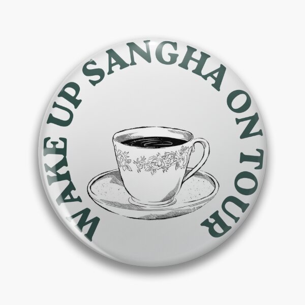 Item preview, Wake Up Sangha Plum Village UK, Thich Nhat Hanh, Print designed and sold by LucyBloomSoon.