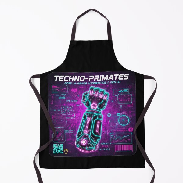Item preview, Cyberpunk - Techno Primates - Gorilla Grade Augmentics designed and sold by clubtee.