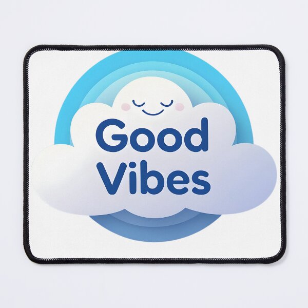 Item preview, Good Vibes Positive Attitude Cloud Design designed and sold by hawai3000.