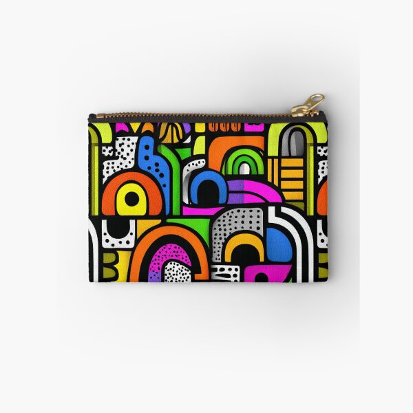 Item preview, Neo-Memphis Geometric Abstract Pattern designed and sold by ikidyounot.