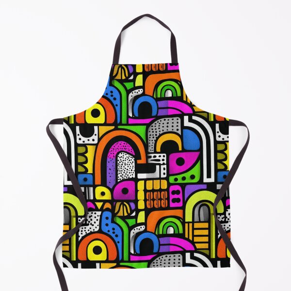 Item preview, Neo-Memphis Geometric Abstract Pattern designed and sold by ikidyounot.