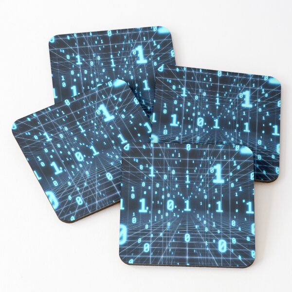 Item preview, Futuristic Glowing Grid Pattern (image size 7840x11680) designed and sold by Digital-Davinci.