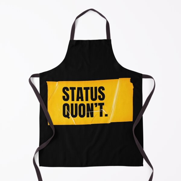 Item preview, Status Quon't - Yellow Hazard Aesthetique designed and sold by Wow.Monique.