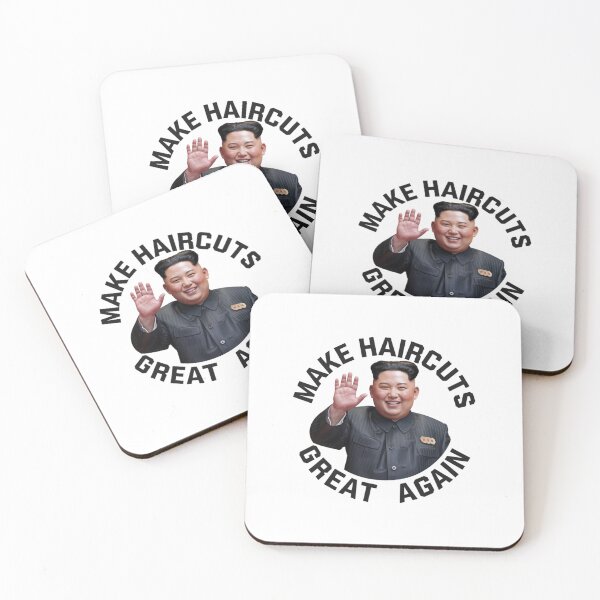 Item preview, Make Haircuts Great Again, Rocketman, Supreme Leader, funnyfits70, Humor, Funny, retro, vintages, funny quotes, animal humor, designed and sold by FunnyFits70.