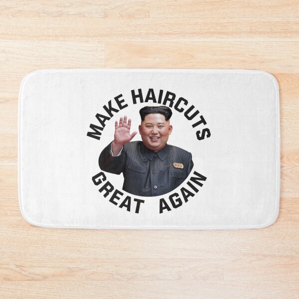 Item preview, Make Haircuts Great Again, Rocketman, Supreme Leader, funnyfits70, Humor, Funny, retro, vintages, funny quotes, animal humor, designed and sold by FunnyFits70.