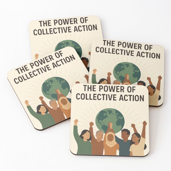 Item preview, The Power of Collective Action designed and sold by Zuria Souk.