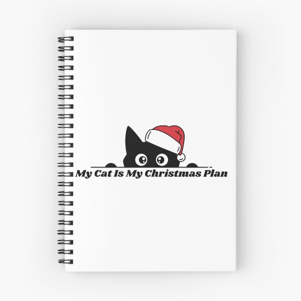Artikelvorschau, Meine Katze ist mein Weihnachtsplan – Lustiges Geschenk für Katzenliebhaber entworfen und verkauft von MSHobbies.