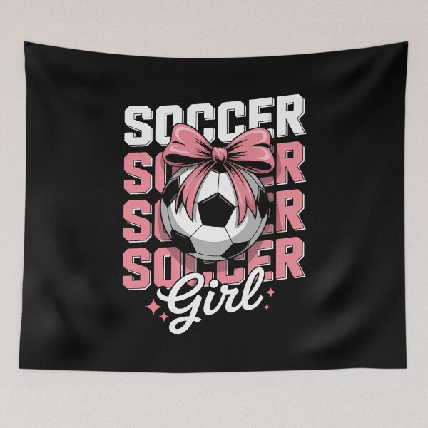 Item preview, Soccer Coquette Bow Soccer Lovers designed and sold by KarstenNoanra.