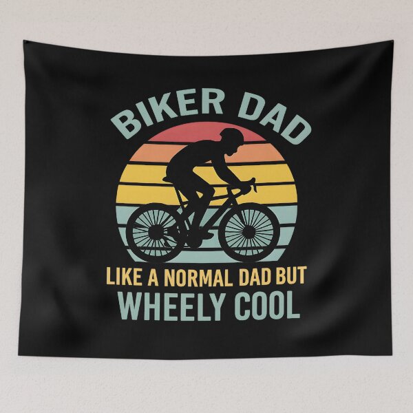 Item preview, I'm Biker Dad Fathers Day Wheely Cooler Bicycle Bike Cycling designed and sold by hemagamo.