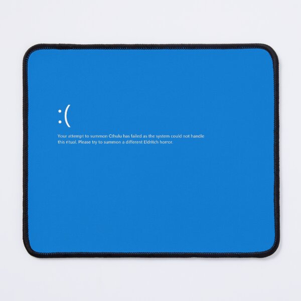 Item preview, Cthulu blue screen of death designed and sold by Curious cat creates.