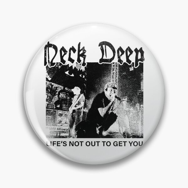 Item preview, Neck Deep - Life's Not Out To Get You (White Tee) designed and sold by Kev Prescott.
