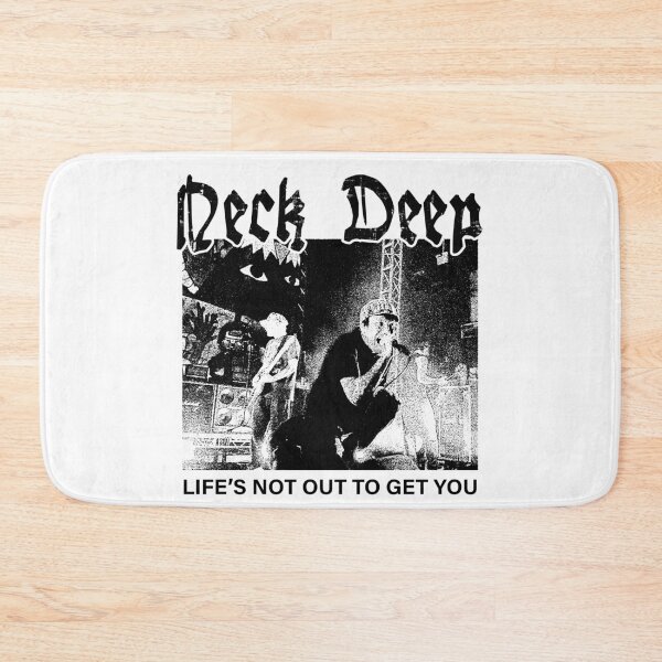 Item preview, Neck Deep - Life's Not Out To Get You (White Tee) designed and sold by Kev Prescott.