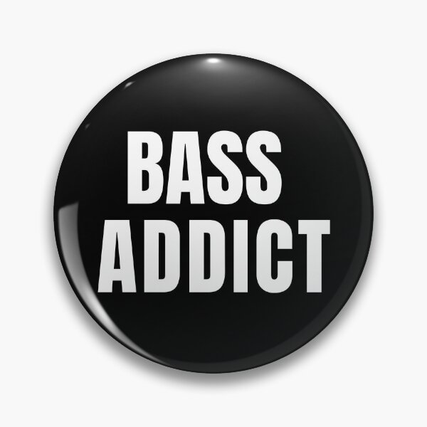 Item preview, Bass Addict – Minimal Fishing Typography Design designed and sold by EimSol.