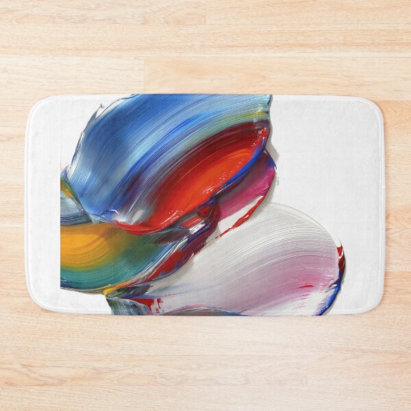Item preview, Colorful Brushstrokes on White Background designed and sold by lautir.