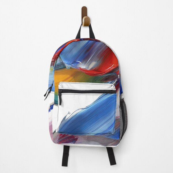 Item preview, Colorful Brushstrokes on White Background designed and sold by lautir.