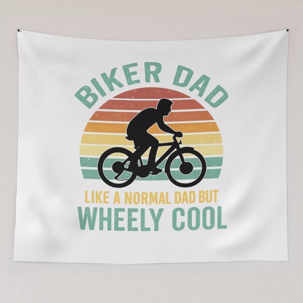 Item preview, I'm Biker Dad Fathers Day Wheely Cooler Bicycle Bike Cycling designed and sold by hemagamo.