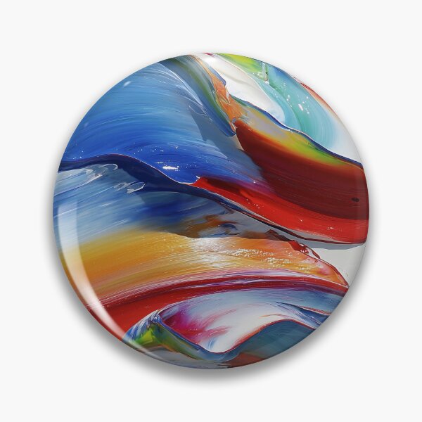 Item preview, Vibrant Color Streaks on Canvas designed and sold by lautir.