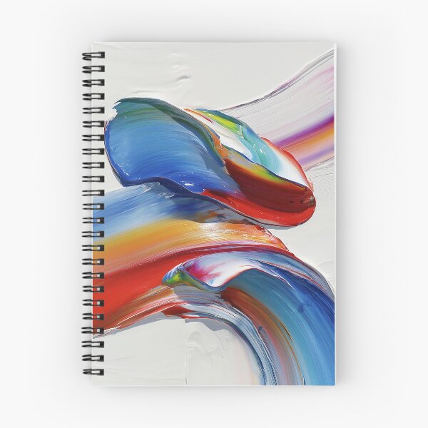 Item preview, Vibrant Color Streaks on Canvas designed and sold by lautir.