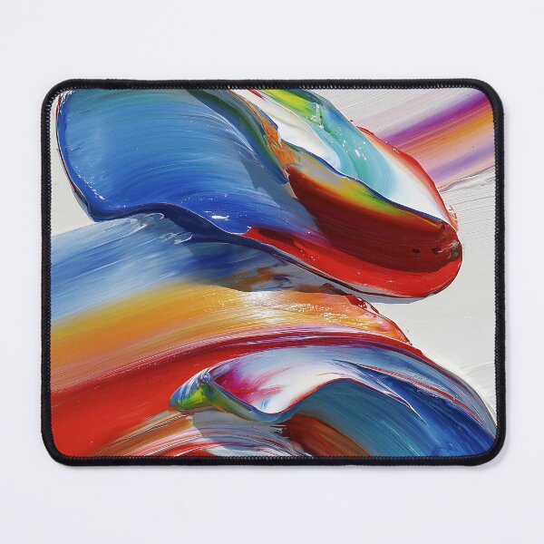 Item preview, Vibrant Color Streaks on Canvas designed and sold by lautir.