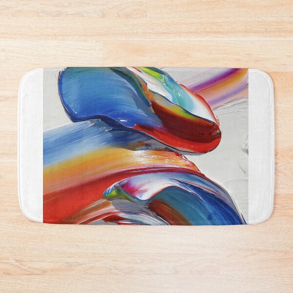 Item preview, Vibrant Color Streaks on Canvas designed and sold by lautir.