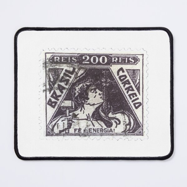 Item preview, Brasil Correio Vintage 200 Reis Postage Stamp designed and sold by red-amber65.