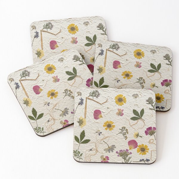 Item preview, Garden Pressed Flower Paper designed and sold by Kaleidoscope Print.