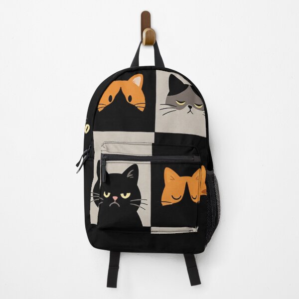 Item preview, Cat Pattern black and orange cat – Assorted Cat Faces designed and sold by GrumpySableye.