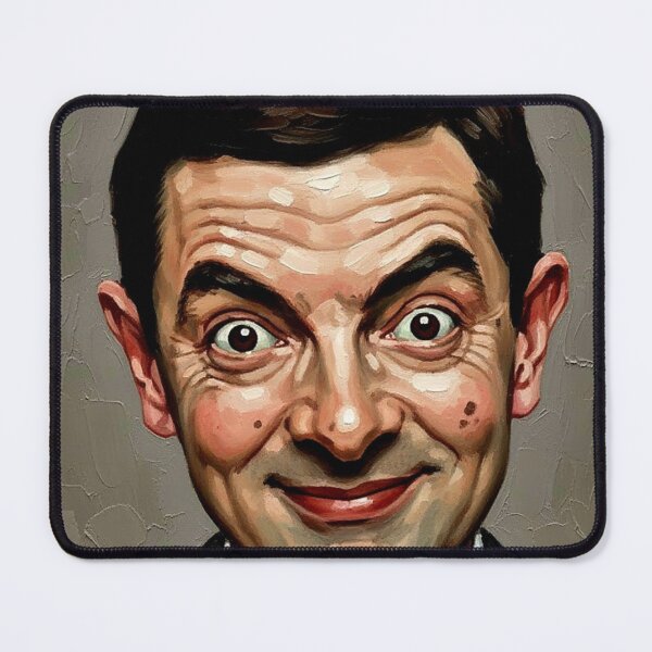Item preview, Funny Man Comedian Wide-Eyed Portrait Art | Classic Suit and Tie Painting | Slapstick Humor Icon designed and sold by Art's Diner.
