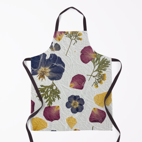 Item preview, Indigo Pansy Pressed Flowers designed and sold by Kaleidoscope Print.