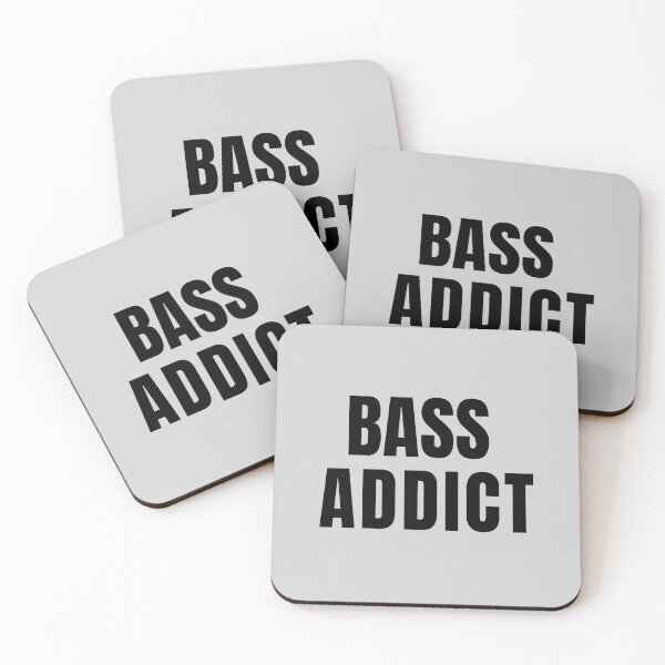 Item preview, Bass Addict – Minimal Fishing Typography Design designed and sold by EimSol.