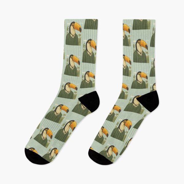 Item preview, THE GENTLEMAN TOUCAN designed and sold by TheWonkyEaselCo.