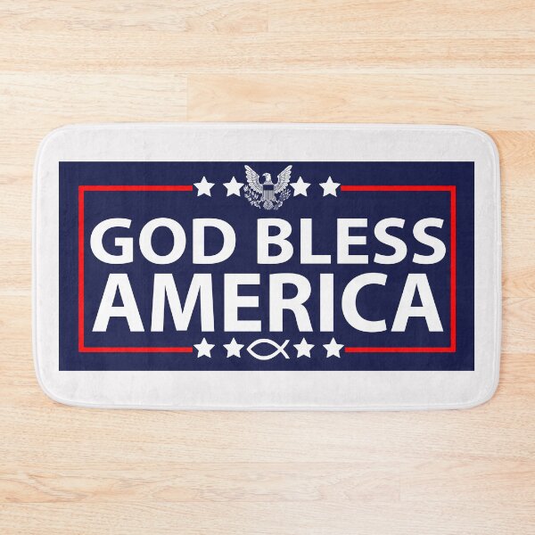 Item preview, God Bless America; USA; designed and sold by StickerApe.