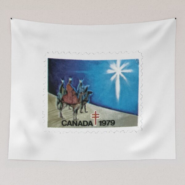 Item preview, Canadian Canada Three Wise Men Vintage Postage Stamp designed and sold by red-amber65.