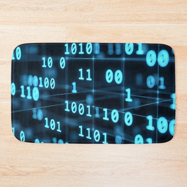 Item preview, Futuristic Glowing Blue Grid Pattern (image size 7840x11680) designed and sold by Digital-Davinci.