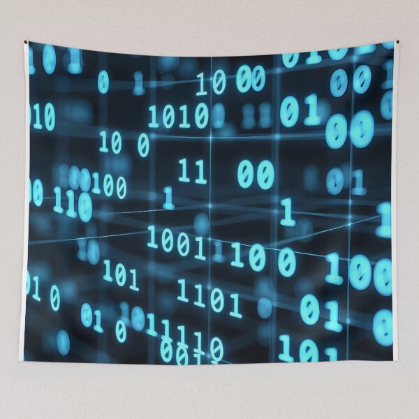 Item preview, Futuristic Glowing Blue Grid Pattern (image size 7840x11680) designed and sold by Digital-Davinci.