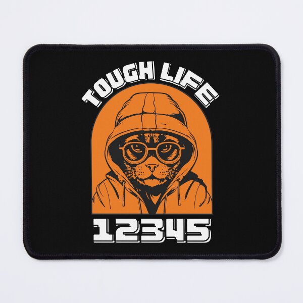 Item preview, Funny Cat Tough Life designed and sold by ProWittyDesigns.