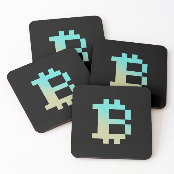 Item preview, Bitcoin Logo Retro Pixel Game - Psychedelic designed and sold by CyberRex.