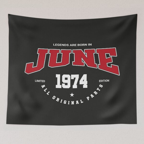 Item preview, June legends 1974 designed and sold by HB Shirts.