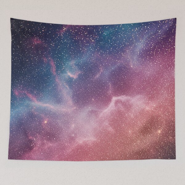 Item preview, Pastel Starfield Nebula designed and sold by Kaleidoscope Print.