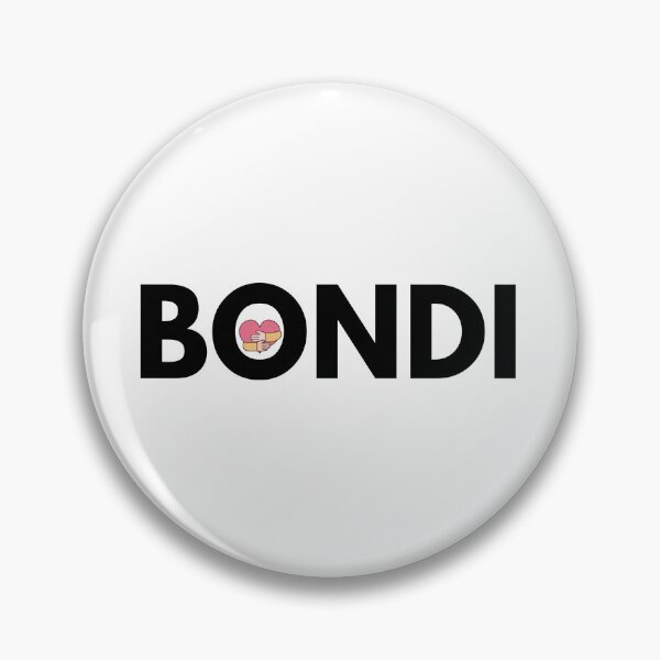 Item preview, Bondi Beach Support Heart Australia  designed and sold by CyberArtistOne.