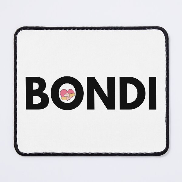 Item preview, Bondi Beach Support Heart Australia  designed and sold by CyberArtistOne.
