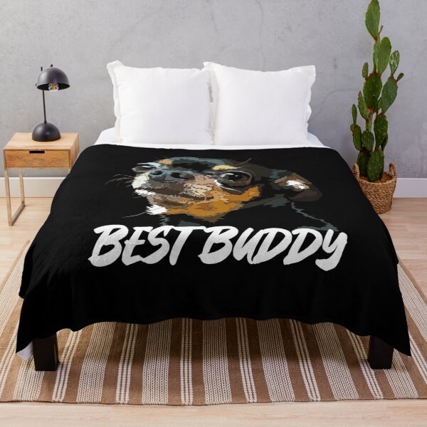 Item preview, Best Buddy Black Chihuahua Dog designed and sold by Just-Arts-4U.