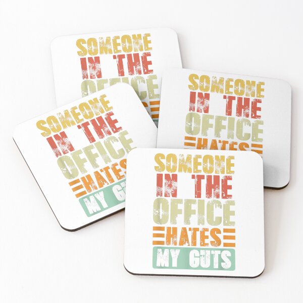 Item preview, "Someone In The Office Hates My Guts" Funny Distressed Retro Work Humor designed and sold by waebox.