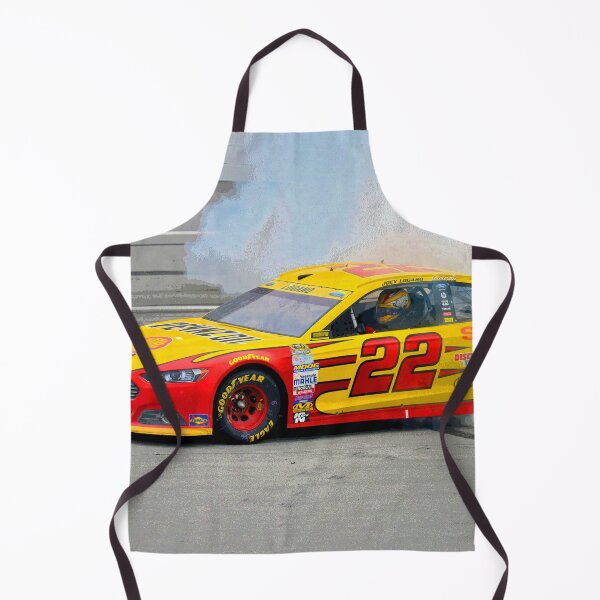 Item preview, Joey Logano doing donuts to celebrate in his 2025 Nascar Cupcar abstract designed and sold by Rodissimus1984.