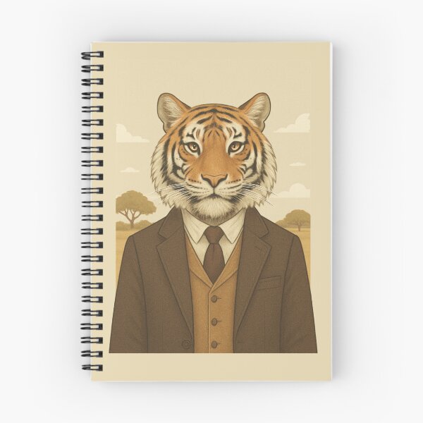 Item preview, THE GENTLEMAN TIGER designed and sold by TheWonkyEaselCo.