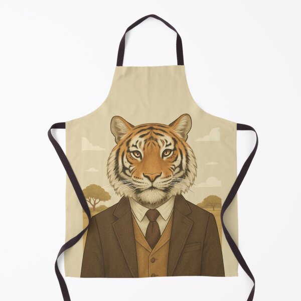 Item preview, THE GENTLEMAN TIGER designed and sold by TheWonkyEaselCo.