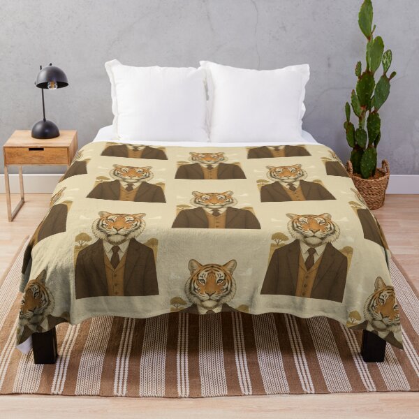 Item preview, THE GENTLEMAN TIGER designed and sold by TheWonkyEaselCo.