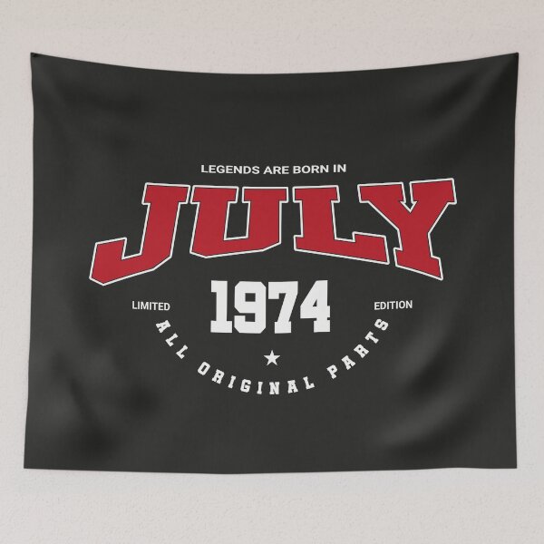 Item preview, July legends 1974 designed and sold by HB Shirts.